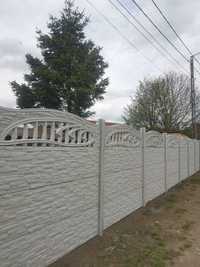 Gard beton placă și Stâlp Șinca Veche