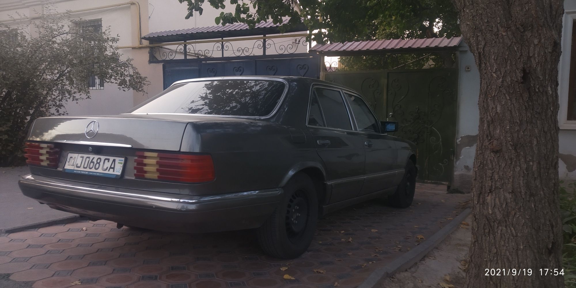 Mercedes benz (restayling) W126 дипломат