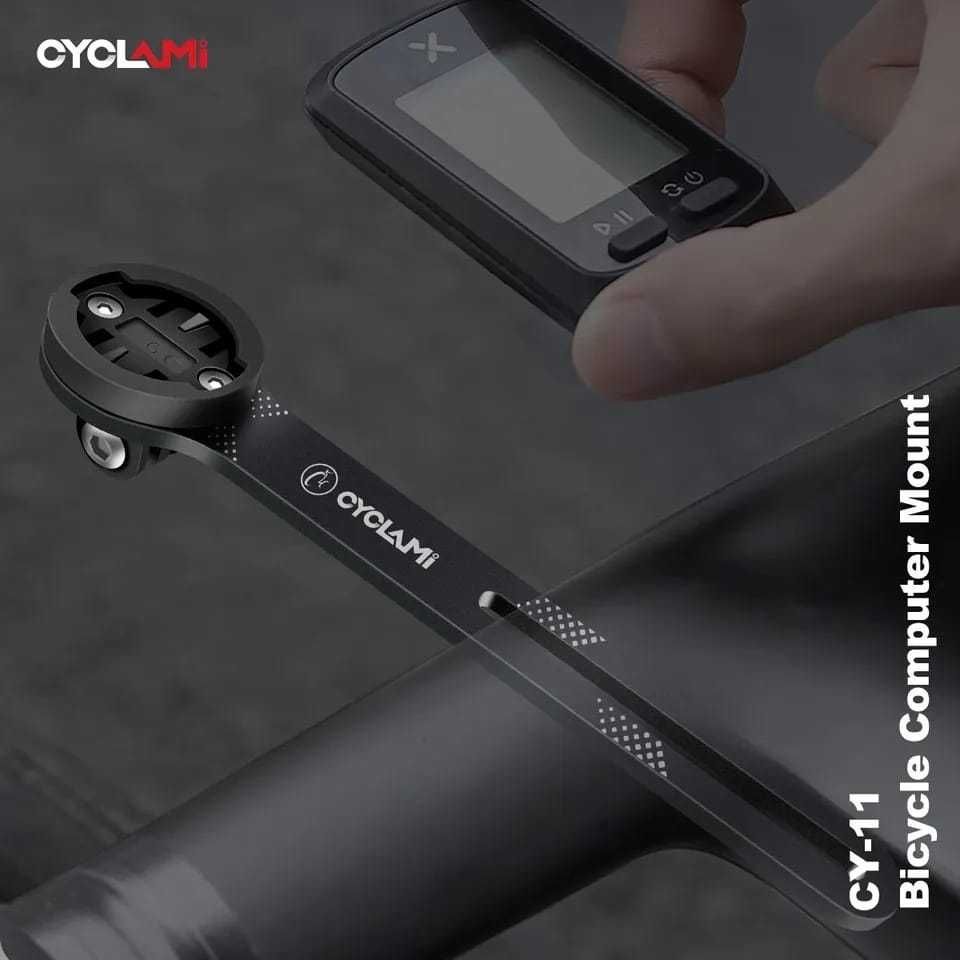 Suport computer ghidon aero bicicleta aluminiu Garmin Magene GoPro