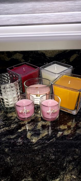 Set lumânări parfumate, 50 ron setul