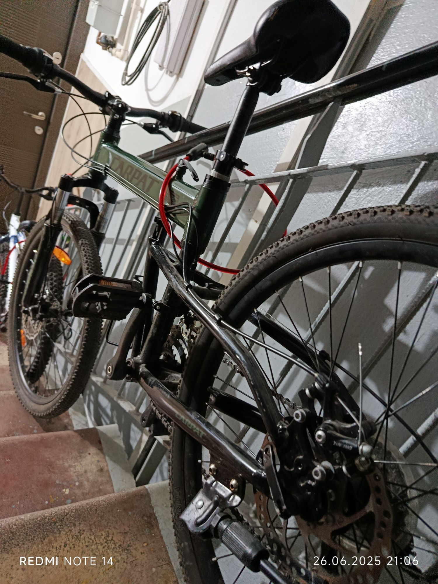 Bicicleta mtb carpat pliabilă