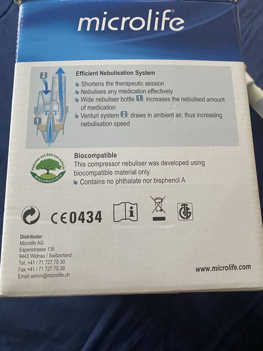Nebuliser Microlife NEB 100B