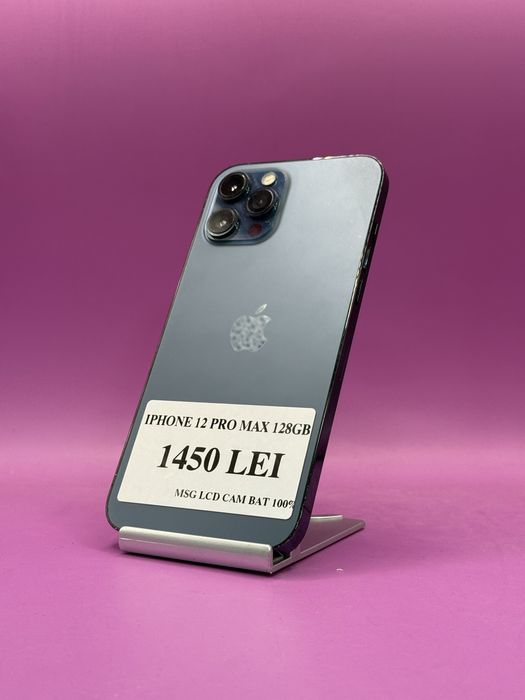 Iphone 12 Pro Max 128Gb 100% •Amanet Matei Crangasi•