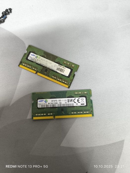 Оперативная память SODIMM DDR3 4GB X2
