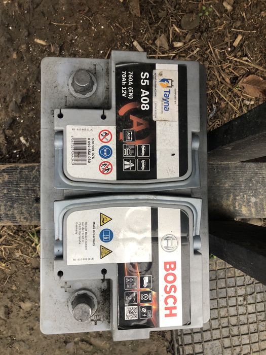 Baterie start stop 70 amperi AGM BOSCH ROMBAT