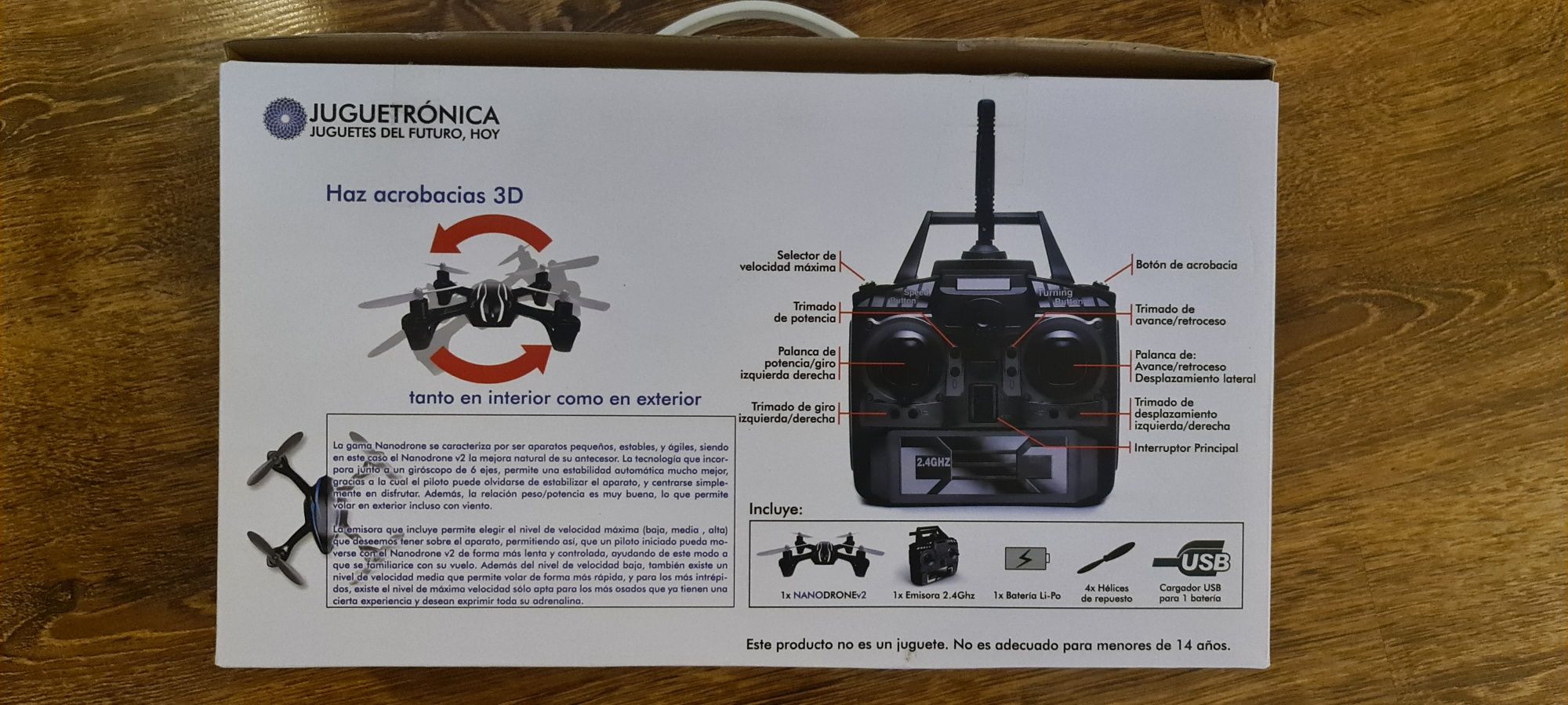 Drona cu telecomanda Nano Drone V2