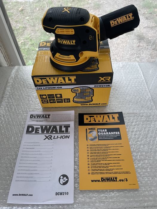 DeWALT DCW 210N XR. Slefuitor Orbital /(CZECH REPUBLIC.) Original Nou!