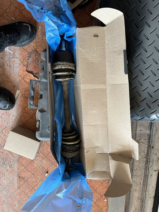 Привод левого колеса