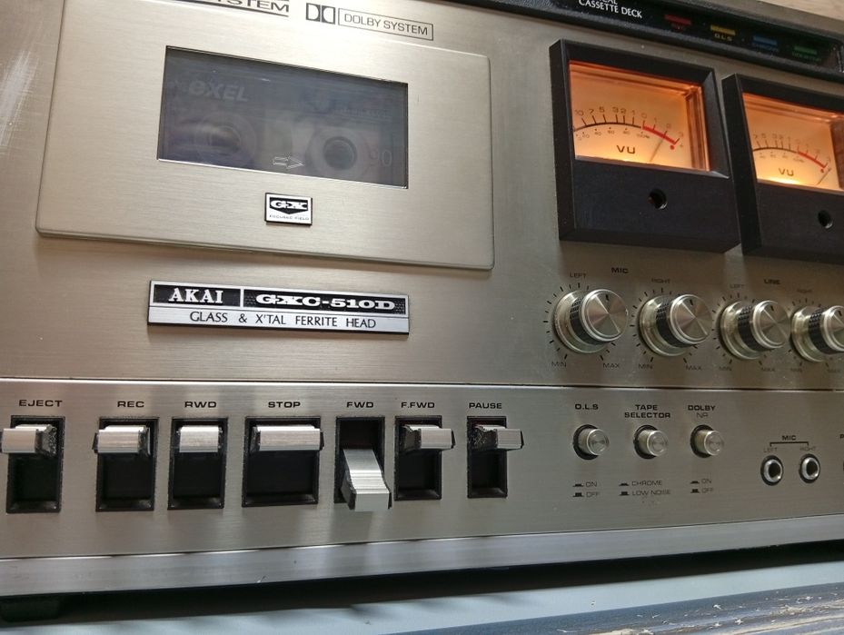 Akai GXC 510D casetofon deck vintage