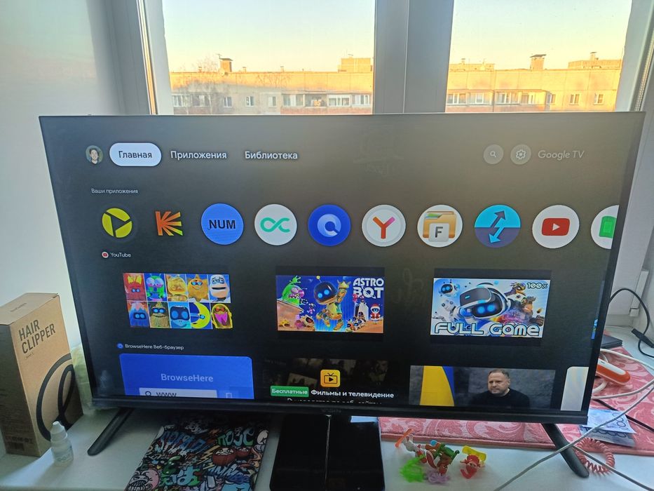 Продам андроид-тв yasin