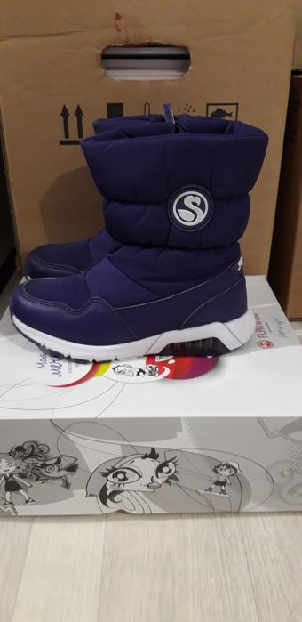 Зимние сапоги фламинго