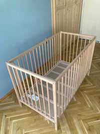 SNIGLAR бебешко креватче, 60x120 см, бук
