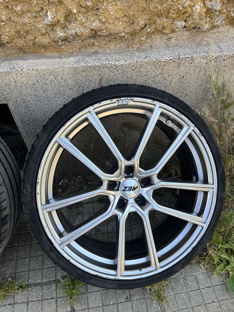 Джанти AEZ 5х112 20 цола с летни гуми HANKOOK