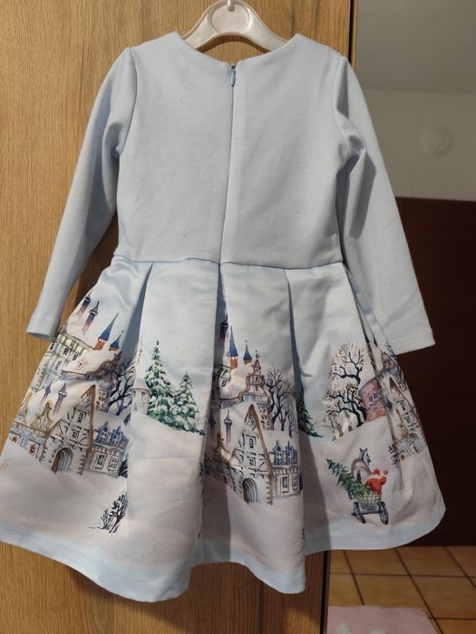 Елегантна детска рокля 2-3 год.