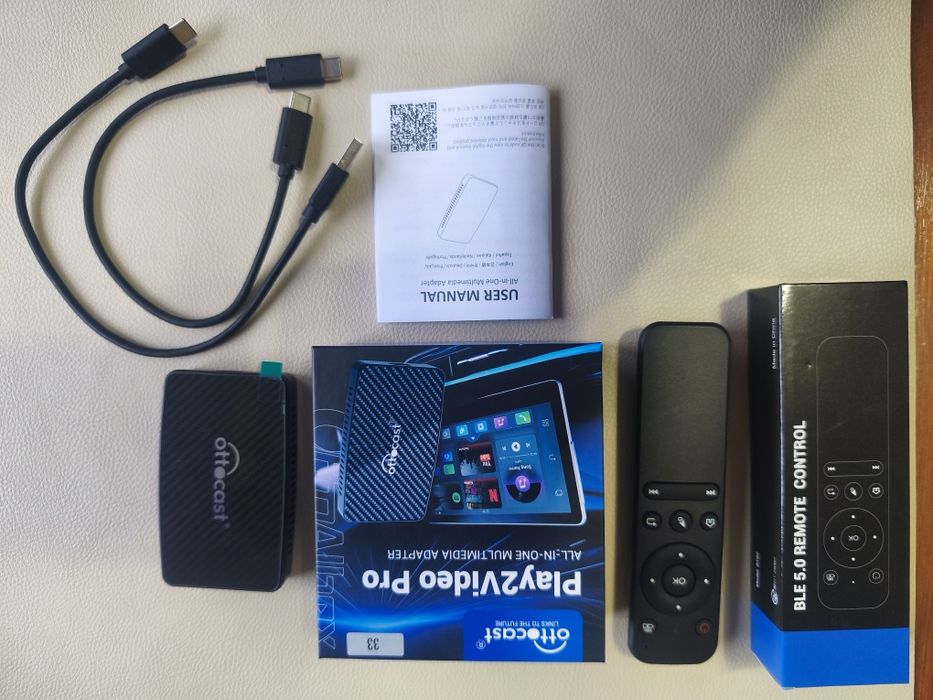 Безжичен адаптер, Ottocast Play2Video Pro с дистанционно управление