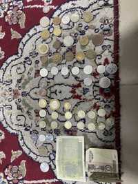 Продам монеты советские,казахстанские,иностранные
