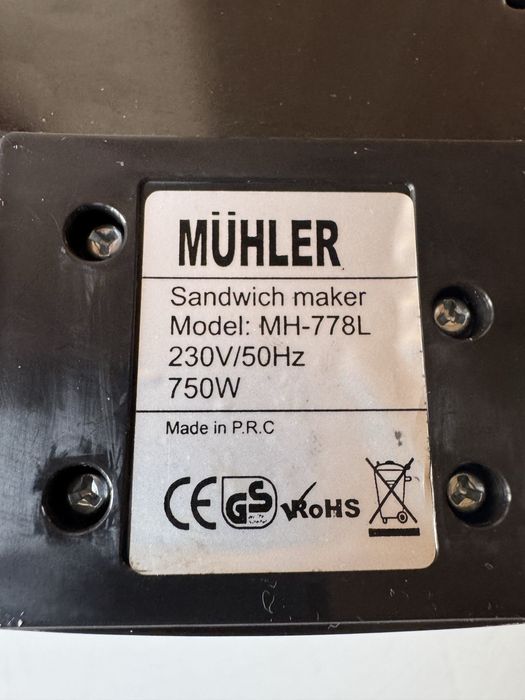 Сандвич тостер Muhler