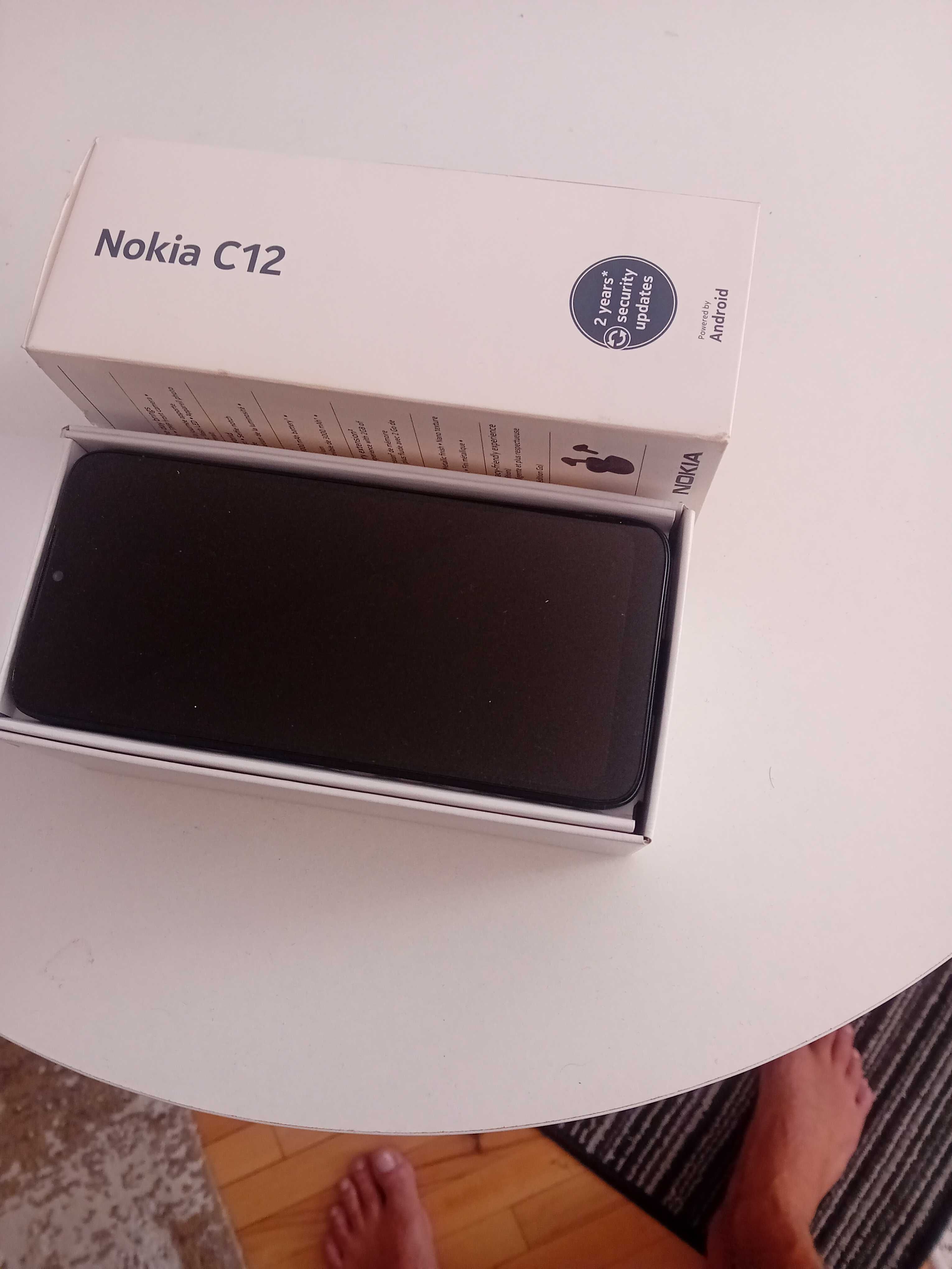 Телефон Nokia  C 12  нов в кутия неизползван.
