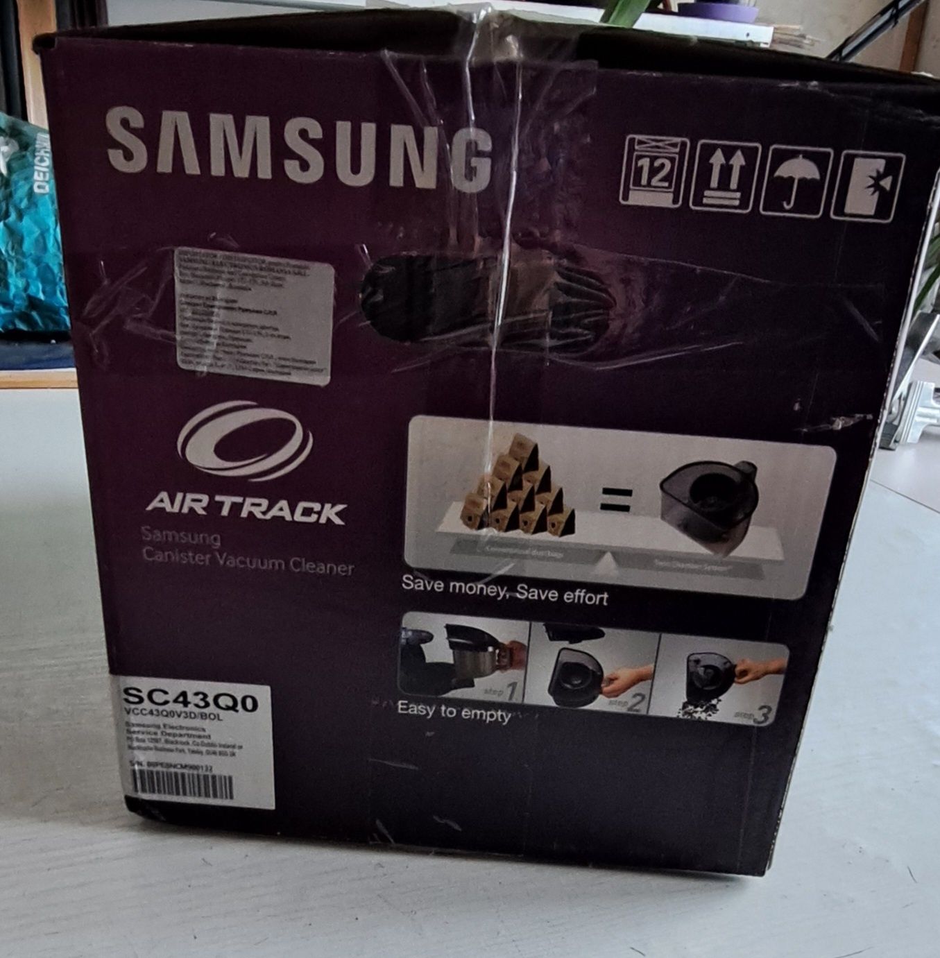 Прахосмукачка Samsung с контейнер