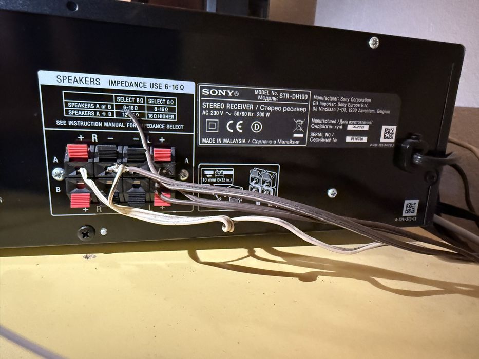 Усилвател Sony STR-DH190