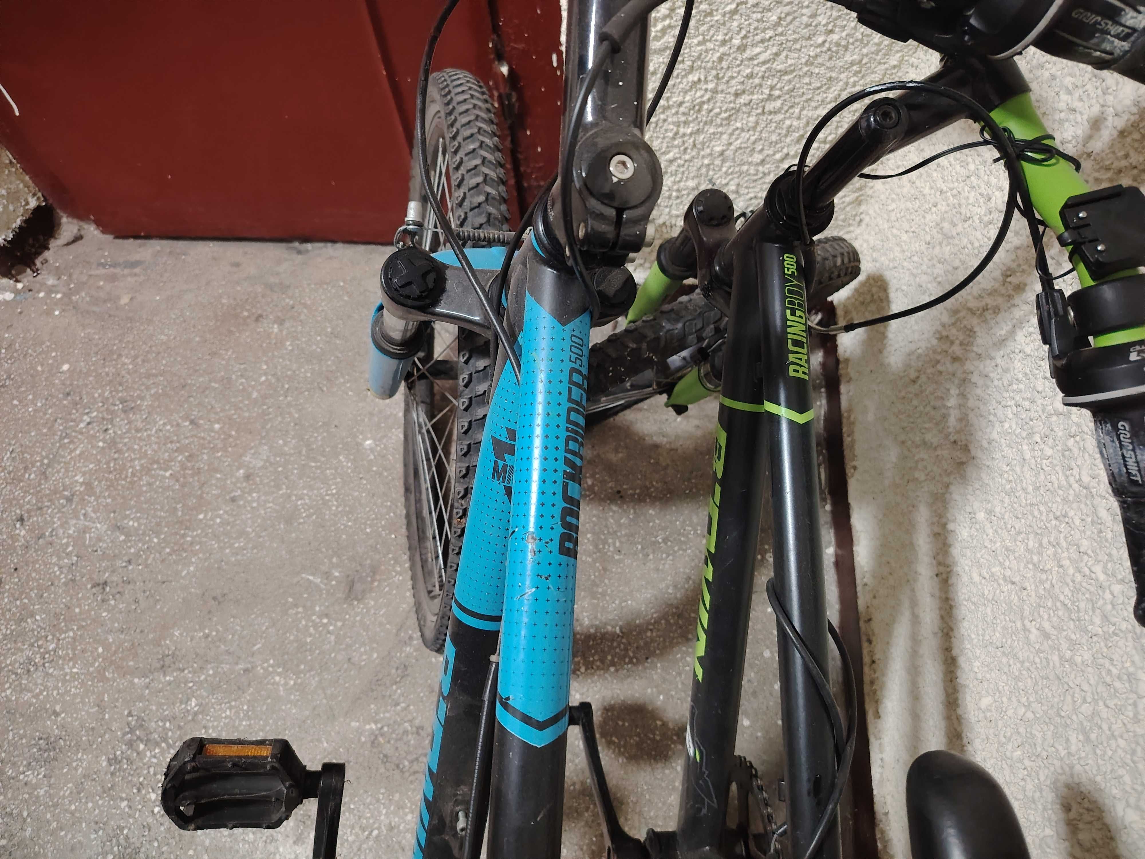 Doua biciclete Copii Bicicleta Dechathlon RockRider 500 Racing Boy 500