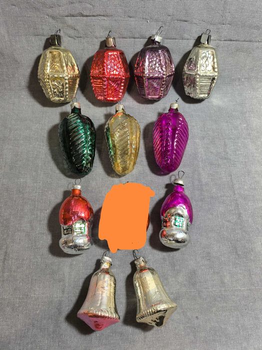 Елочные игрушки СССР