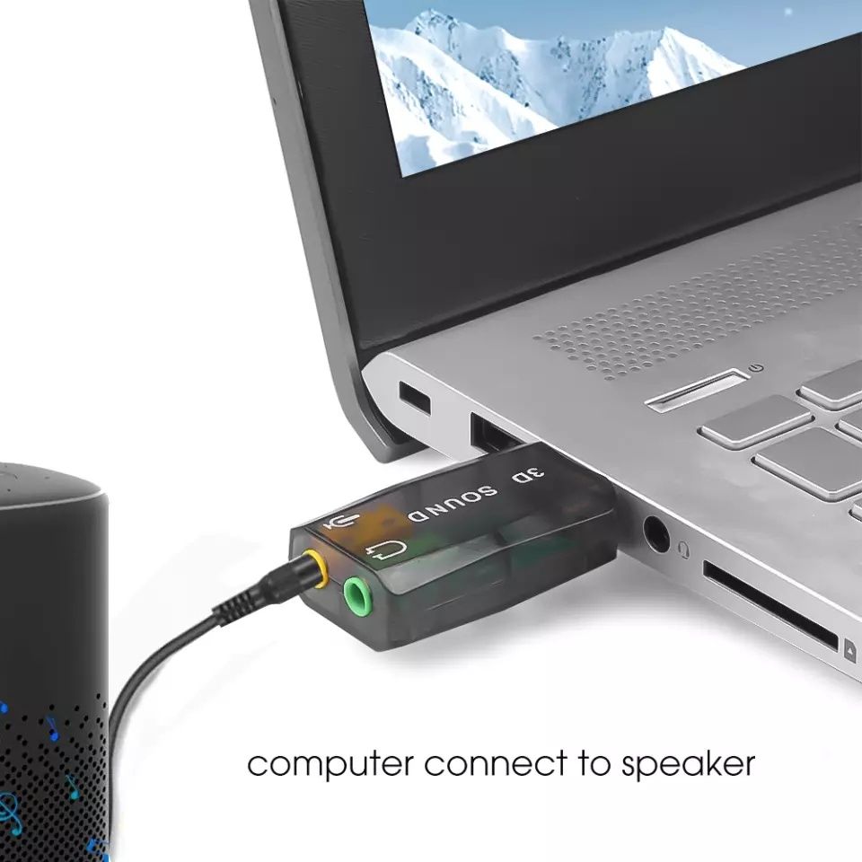 Аудио адаптер usb adapter audio usb аудио карта