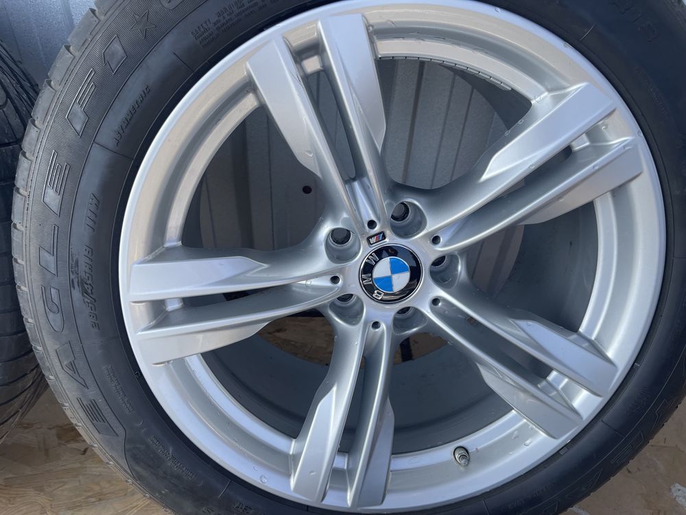 4 jante de Bmw R 19 pachet M cu anvelope de vara Goodyear