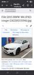 BMW M4 Coupe F82 от 2014-2018 Година  Спортни Пружини Нови  БМВ М4 Ф82