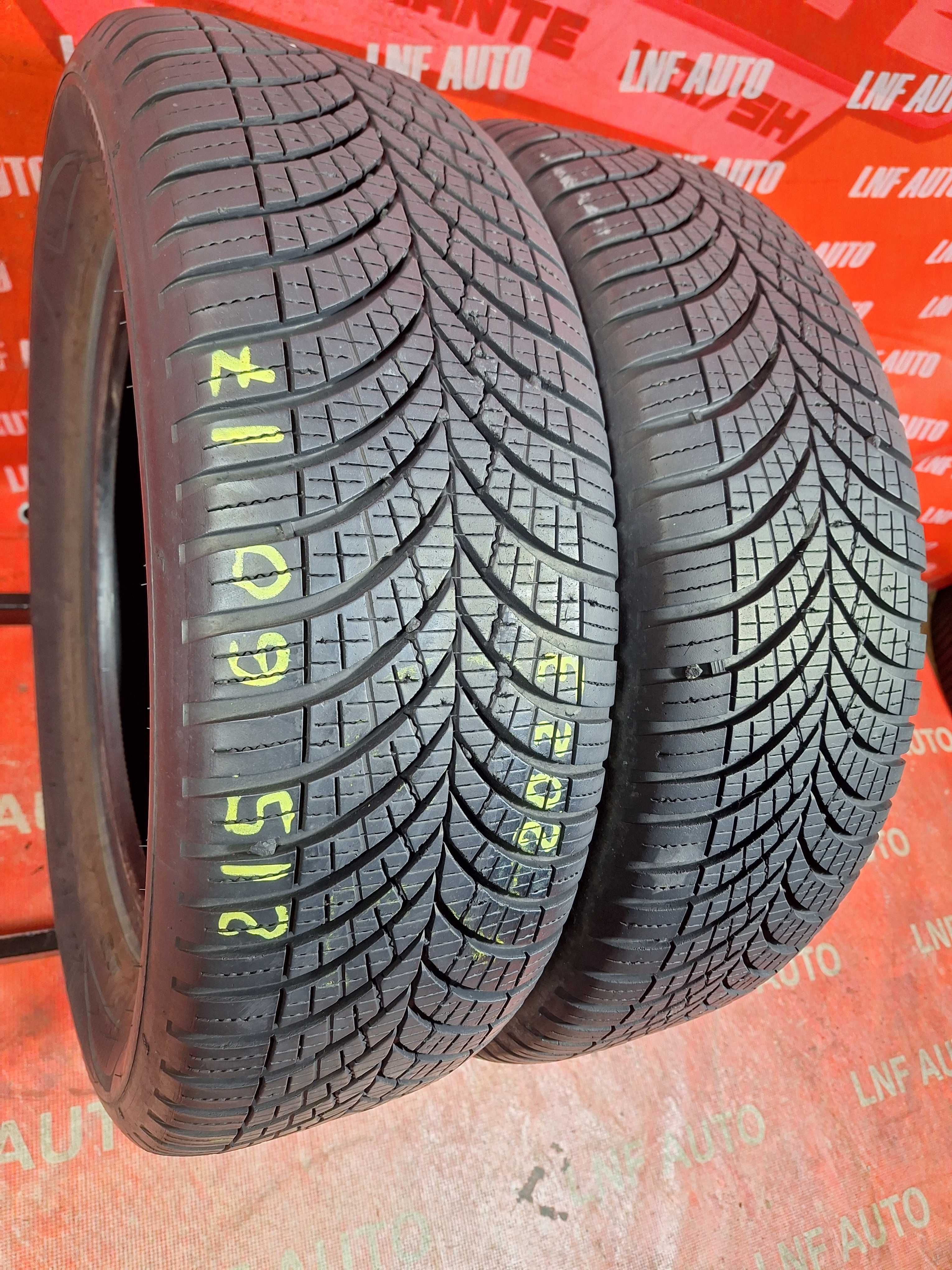 Anvelope VARA IARNA - 215/60/17 - GoodYear - 7.8 MM - DOT 2023 !