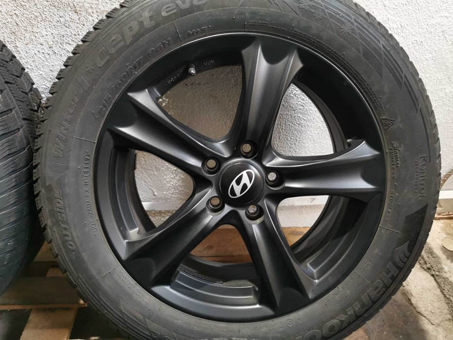 Jante Originale Hyundai  Tucson R 17 cu anvelope de iarna