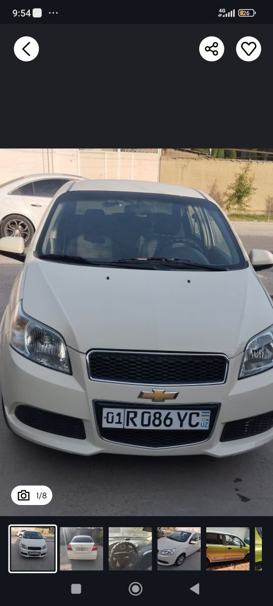 Nexa 3 va Spark arenda  Nasiya sovdoga berilladi