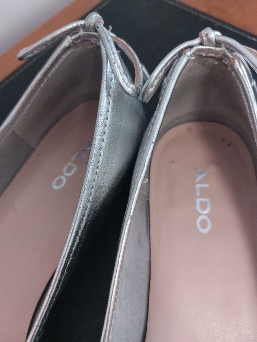 Балеринки сребристи ALDO,  37 н.