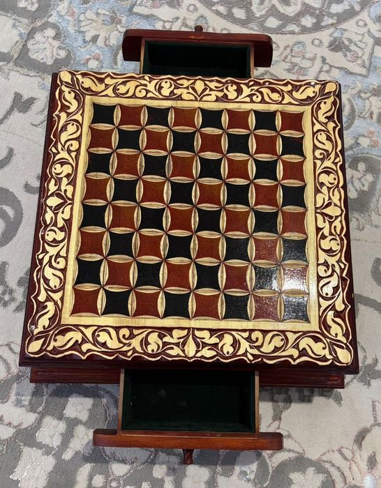 Ручная работа из дерева нарды шахмат астау