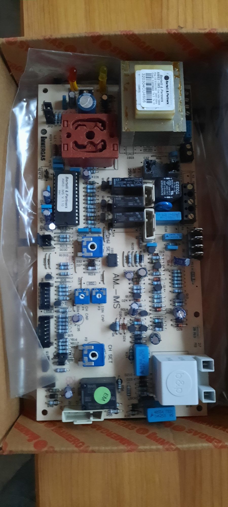 Placa electronica centrala Immergas Eolo Star,modelul vechi cu leduri