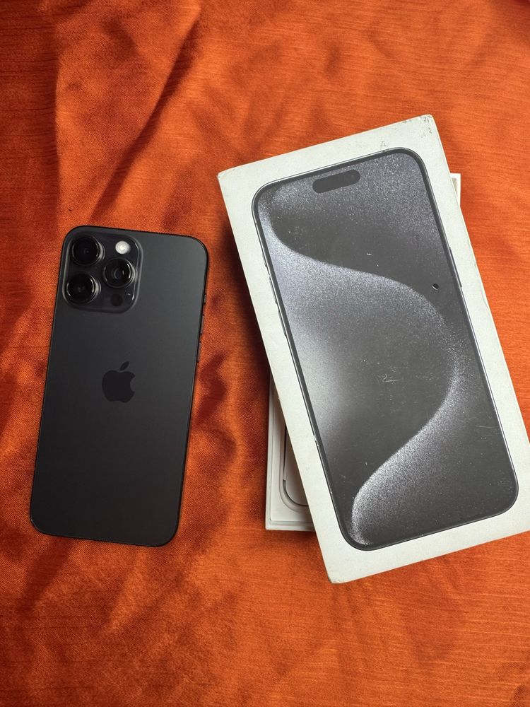 iPhone 15 ProMax 512Gb Black Akk: 98% Kelwamiz