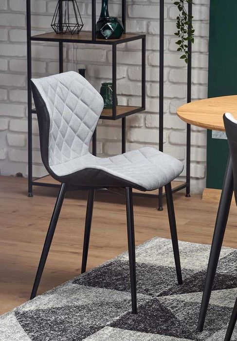 Трапезен стол David сив