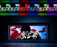 Caseta Luminoasa Led RGB Anime: Baki Hanma