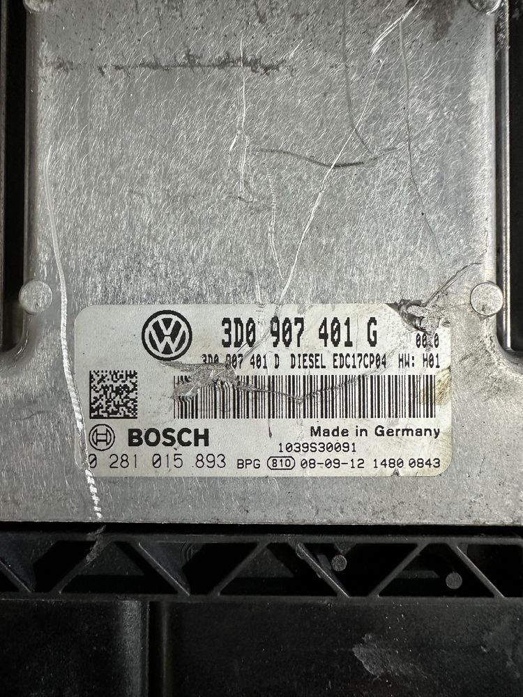 Calculator motor VW Phaeton 3.0 TDI CEX : 3D0907401G