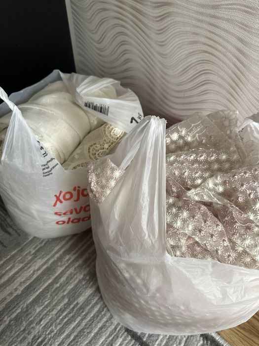 Тюли б/у в хорошем состоянии