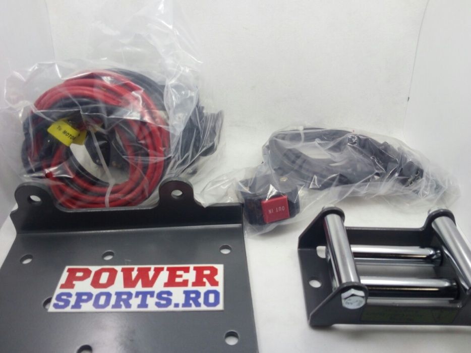 Cabestan Troliu WINCH ATV 2000 lbs / 907 kg atv mic sau quad NOU ! I