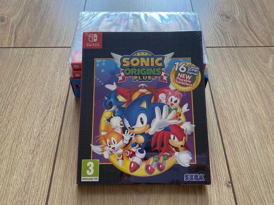 Новый Sonic Origins Plus Nintendo Switch/ Соник Ориджинс Нинтендо