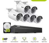Camere Supraveghere KIT Complet Sistem 4/8/12 CAMERE OFERIM MONTAJ
