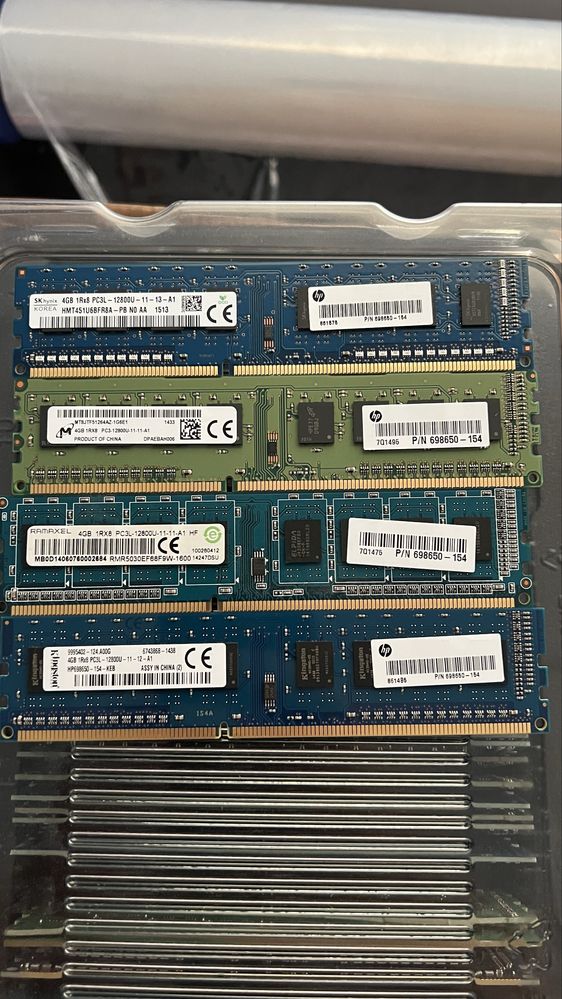 Продам ОЗУ DDR3 разные. ECC, nonECC