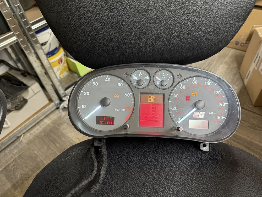 Километраж VDO audi a3 8l/ауди а3 8л