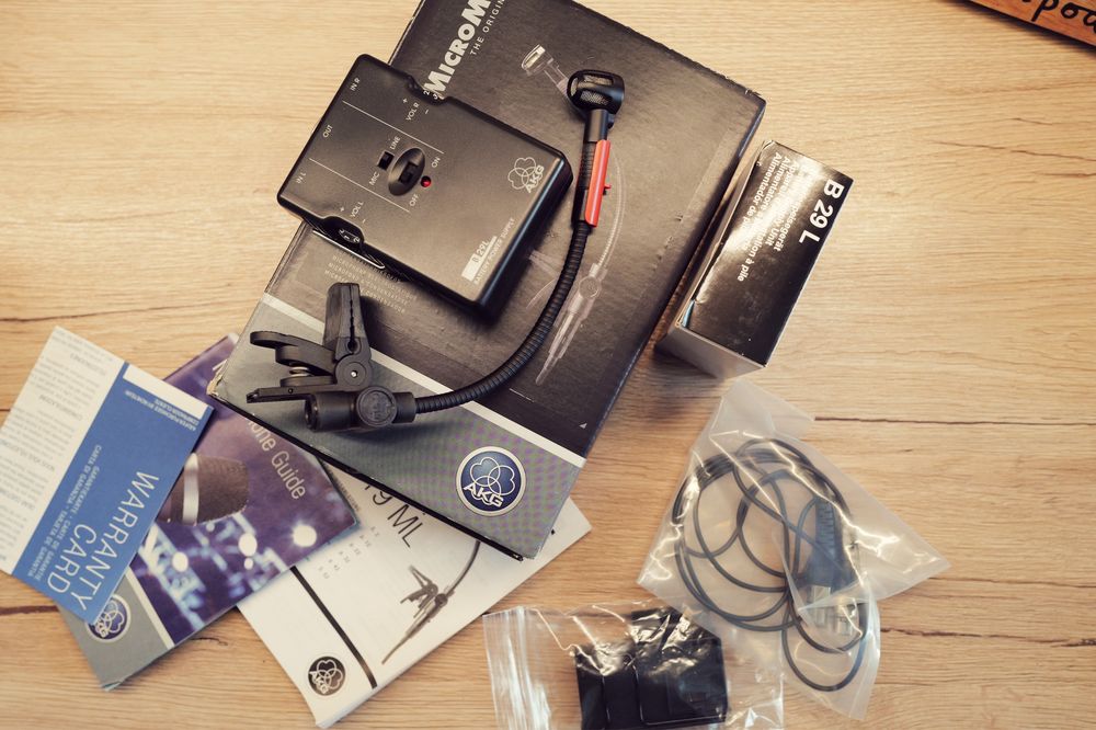 AKG MicroMic C 519 ML microfon nou instrument suflat +B29L sursa