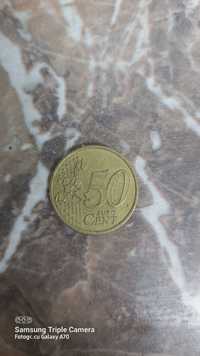 Monedă 50 eurocenti din 2002