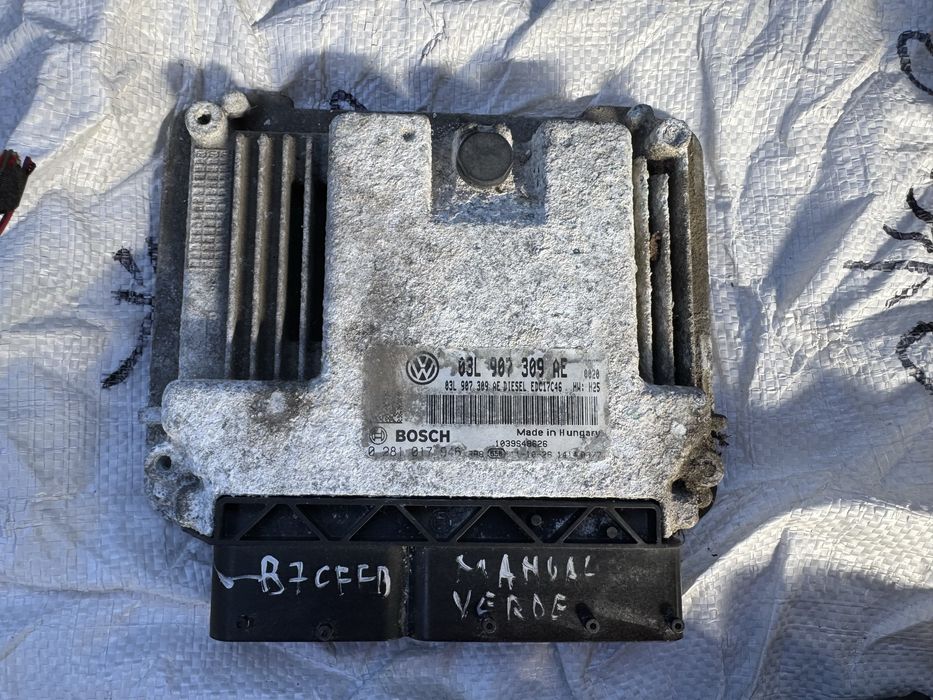 Kit pornire  vw passat b7 ECU calculator confort/motor cheie contact