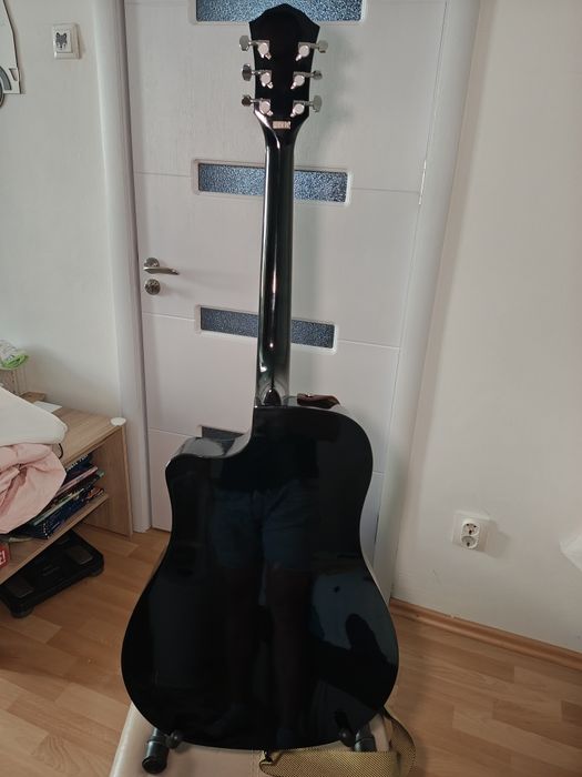 Chitara electro acustica Fender FA-125CE Dreadnought SB CA NOU + acc