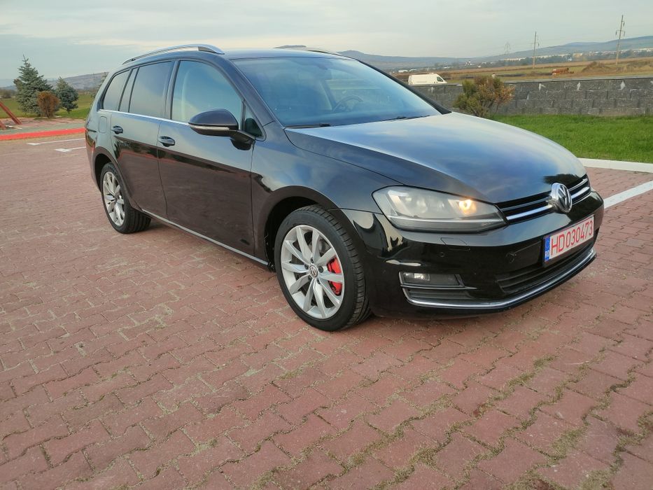Volkswagen Golf 7 2.0 TDI , Automat-Padele-153Cp-Navi-Euro6-2015